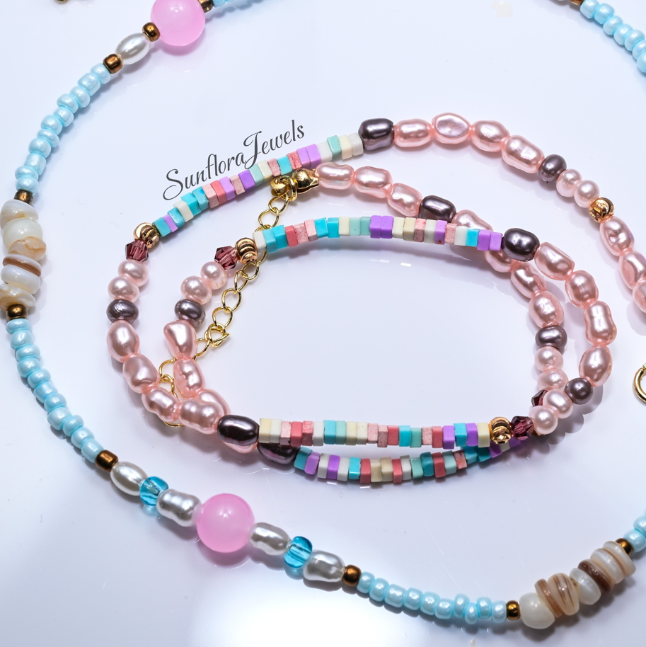 Colorful Beaded Bohemian Necklace