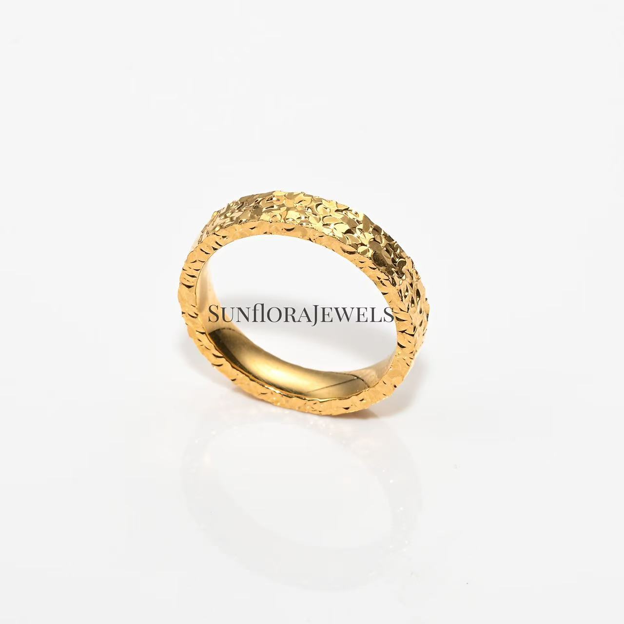 Vintage Sparkle Fishband Ring